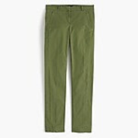J.CREW PETITE MADDIE PANT IN CHINO (Dried Thyme color) - Picture 1 of 7